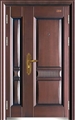 门业图片-WF-9011 旺家宝子母门（仿真铜）9cm甲级WF-9011图片
